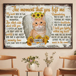 Custom Pet Photo Memorial Gifts for Dog Lovers - Personalized Poster