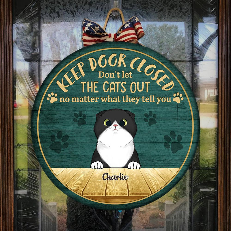 Custom Cat Breed and Name Gifts for Cat Lovers - Personalized Wood Sign