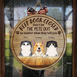 Custom Name Cat and Corgi Gifts for Pet Lovers - Personalized Wood Sign
