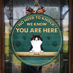 Custom Name Pet Welcome Decor - Personalized Wood Sign
