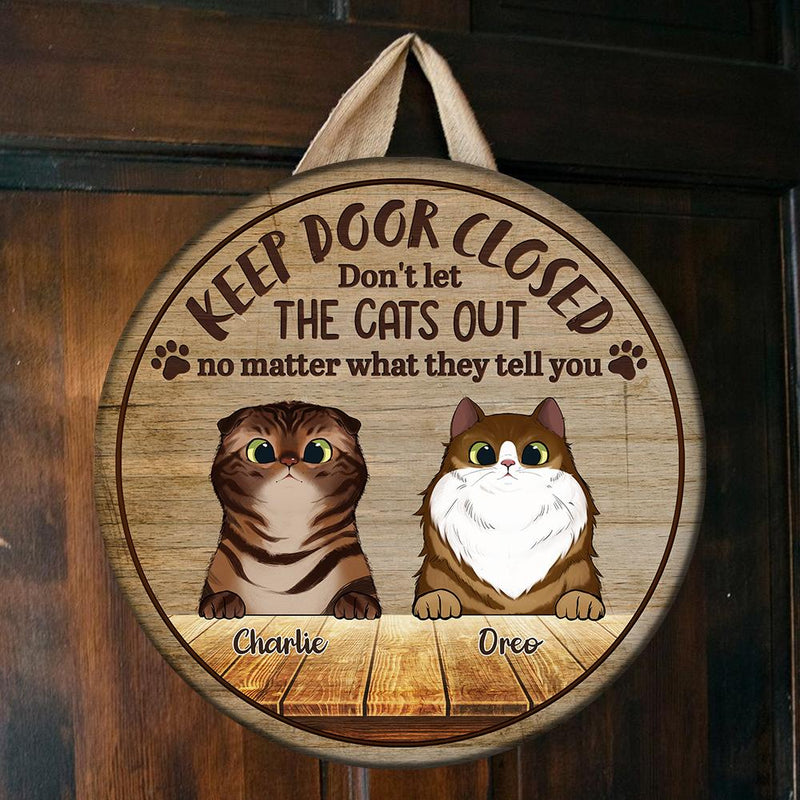 Custom Cat Breed and Name Gifts for Cat Lovers - Personalized Wood Sign
