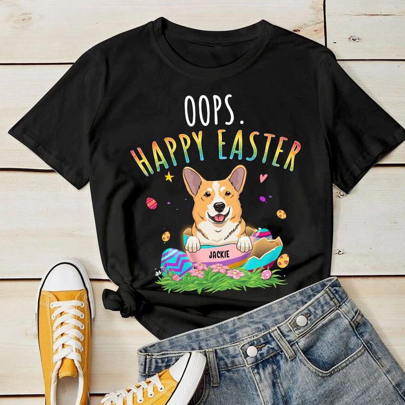 Custom Name Easter Corgi Gifts for Dog Lovers - Personalized Apparel