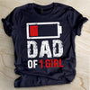 Dad Of The Boys And Girls - Gift For Dad, Personalized Unisex T-Shirt