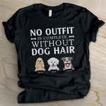 Custom Name Dog Hair Lover Gifts - Personalized Apparel