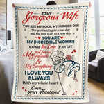 Romantic Wife Love Gifts - Blanket
