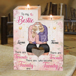 Custom Best Friend Gifts for Women - Personalized Color Candle Holder