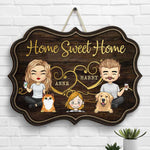 Custom Name Family Home Decor - Personalized Wood Sign