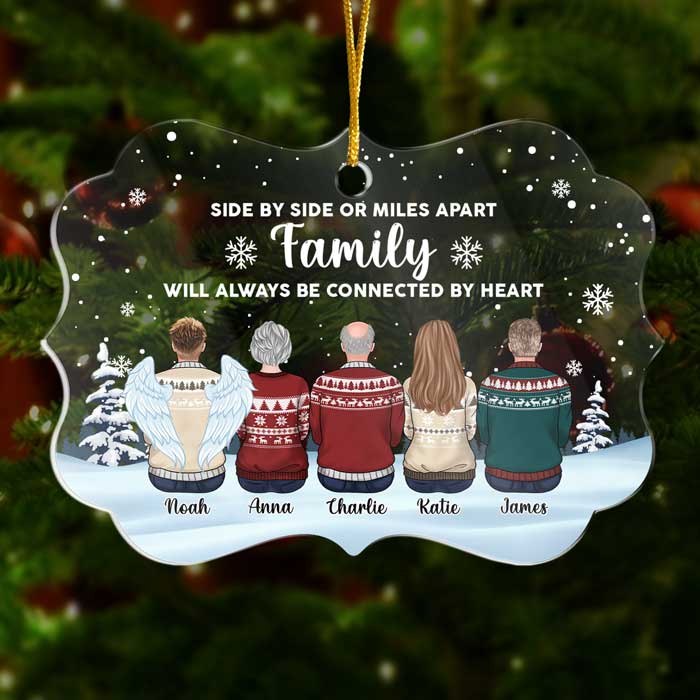 Custom Name Christmas Family Gifts - Personalized Ornament