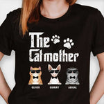 Custom Name Cat Mother Gifts for Cat Lovers - Personalized Apparel