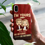 Custom Name Couple Love Gifts - Personalized Phone Case