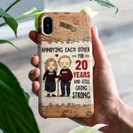 Custom Name Anniversary Gifts for Couples - Personalized Phone Case