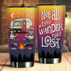 Not All Who Wander Are Lost - Gift For Camping Couples, Personalized Tumbler