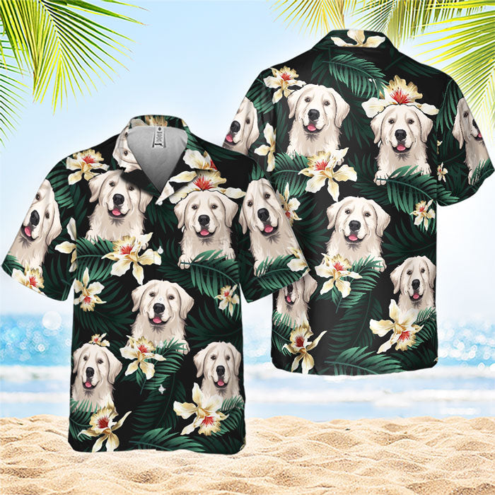 Hot Summer With Dog - Personalized Hawaiian Shirt - Gift For Pet Lovers