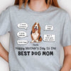 I Love You The Most Best Dog Mom Dog Dad - Gift For Mother's Day & Father's Day, Personalized Unisex T-shirt, Hoodie