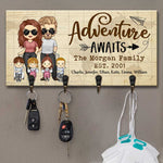 Custom Family Adventure Gifts - Personalized Key Holder