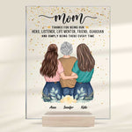 Custom Name Mom Gifts from Daughters - Personalized Acrylic Plaque