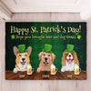 Happy Saint Patrick's Day, Hope You Brought Beer - Personalized Decorative Mat