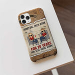 Custom Name Funny 20th Anniversary Gifts for Couples - Personalized Phone Case