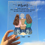 Custom Name Mom Gifts from Daughters - Personalized Acrylic Plaque