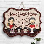 Custom Name Family Home Decor - Personalized Wood Sign