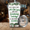 Gardening And Dogs - Personalized Tumbler - Gift For Gardening Lovers, Gift For Pet Lovers
