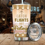 Custom Name Travel Lover Gifts for Women - Personalized Tumbler