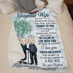 Custom Name Romantic Wife Gifts - Personalized Blanket