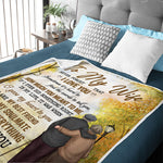 Custom Name To My Wife Gifts - Personalized Blanket