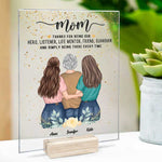 Custom Name Mom Gifts from Daughters - Personalized Acrylic Plaque