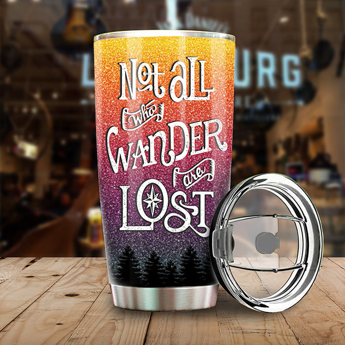 Custom Name Camping Gifts for Couples - Personalized Tumbler