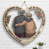 Abraço De Casal Desde O Nosso Primeiro Beijo Até Ao Nosso Último Suspiro - Gift For Couples, Husband Wife, Personalized Shaped Wood Sign Portuguese