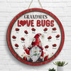 Grandma's Love Bugs - Gift For Grandma, Personalized Wood Sign