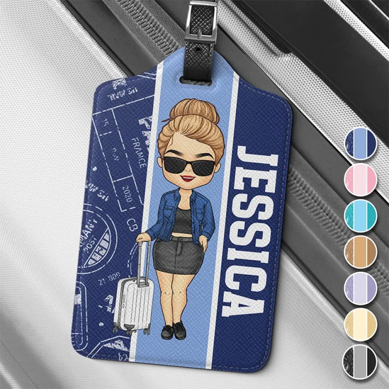 Custom Name Travel Gifts for Women - Personalized Luggage Tag