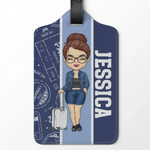 Custom Name Travel Gifts for Women - Personalized Luggage Tag