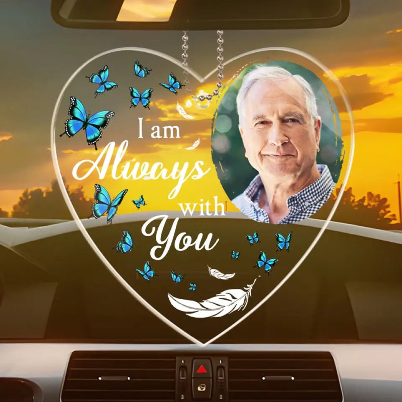 Custom Photo Memorial Gifts - Personalized Car Ornament