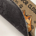 Funny Cat Keep Door Closed Doormat - Cat Lover Front Door Mat