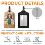 Custom Name Travel Gifts for Women - Personalized Luggage Tag