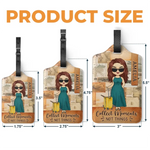 Custom Name Travel Gifts for Women - Personalized Luggage Tag