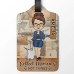 Custom Name Travel Gifts for Women - Personalized Luggage Tag