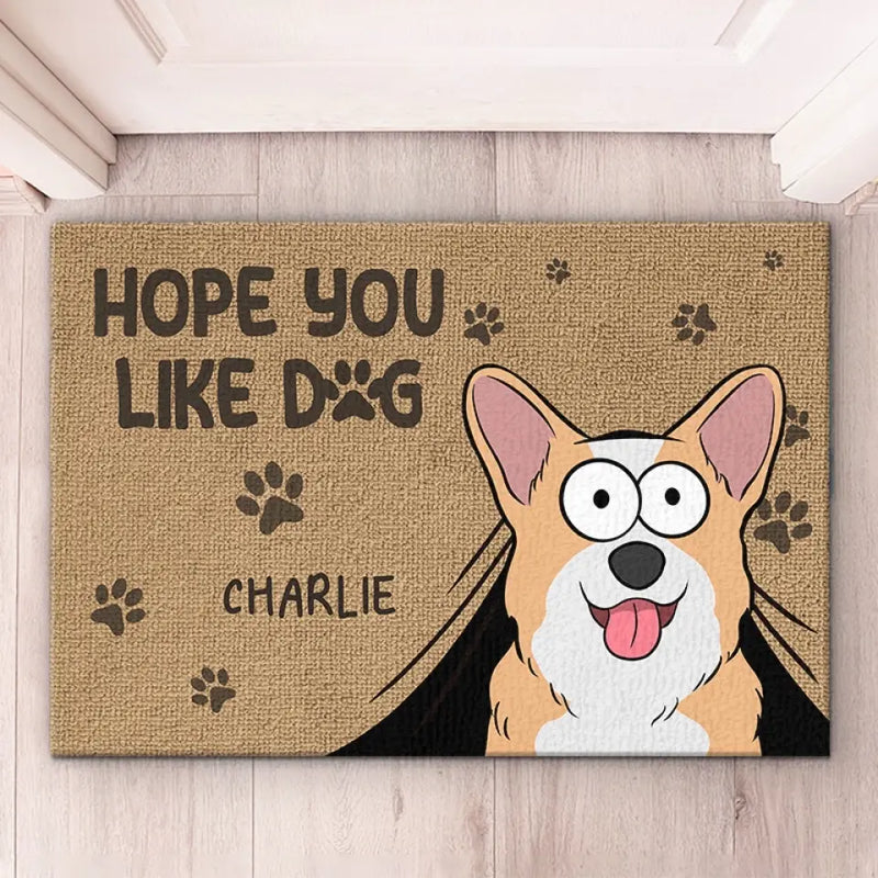 Custom Name Funny Dog Lover Gifts - Personalized Doormat