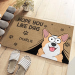 Custom Name Funny Dog Lover Gifts - Personalized Doormat