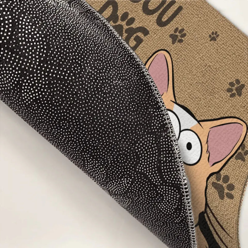 Custom Name Funny Dog Lover Gifts - Personalized Doormat