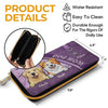 Life Is Better With Dogs - Dog & Cat Personalized Custom Leather Long Wallet - Gift For Pet Owners, Pet Lovers