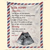 Custom Photo I'll Be Snuggled Up In Your Tummy - Family Personalized Custom Blanket - Baby Shower Gift, Gift For First Mom