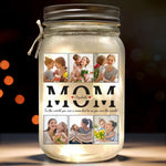 Custom Photo Mom Gifts - Personalized Mason Jar Light