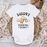 Funny Daddy's Drinking Buddy Gift for New Dads - Baby Onesies