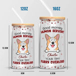 Custom Name Corgi Gifts for Dog Lovers - Personalized Glass Cup
