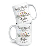From Bestie To Auntie - Bestie Personalized Custom Mug - Gift For Best Friends, BFF, Sisters