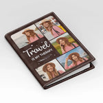 Custom Photo Travel Gifts for Women - Personalized Passport Cover