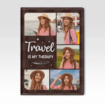 Custom Photo Travel Gifts for Women - Personalized Passport Cover